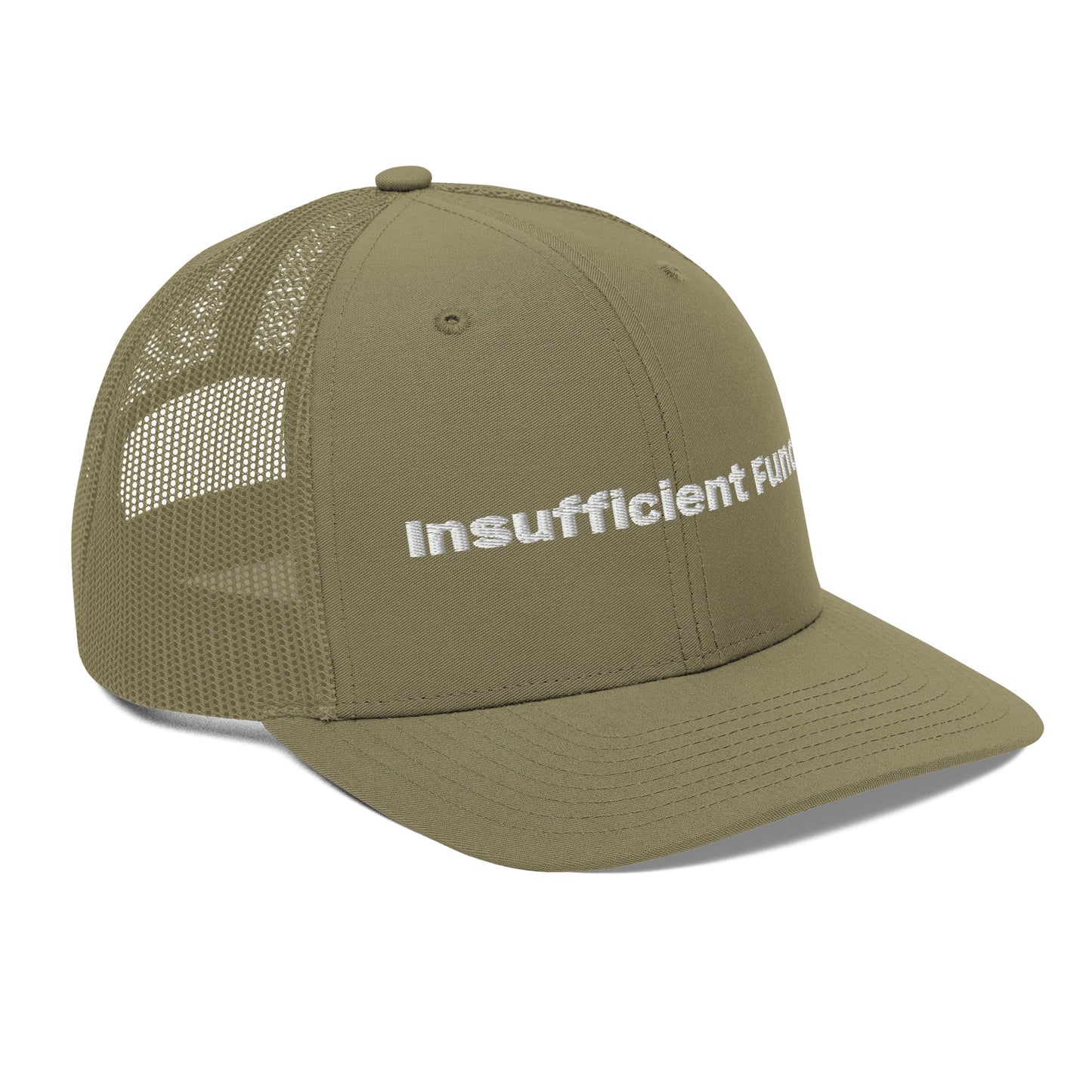 Insufficient Funds Trucker Cap – Loden Accessories for gift (23 view)