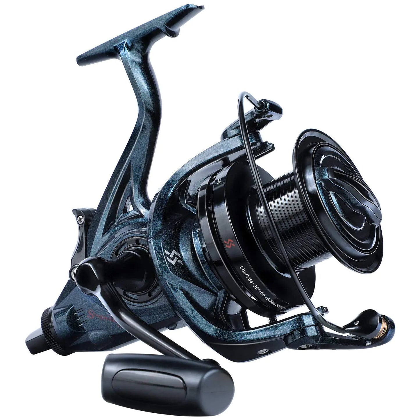 Sougayilang Surf Spinning Reel – Ultra Smooth 13+1 BB with Baitfeeder | Saltwater & Freshwater – DYD Fishing Gear for baitfeeder reel (1 view)