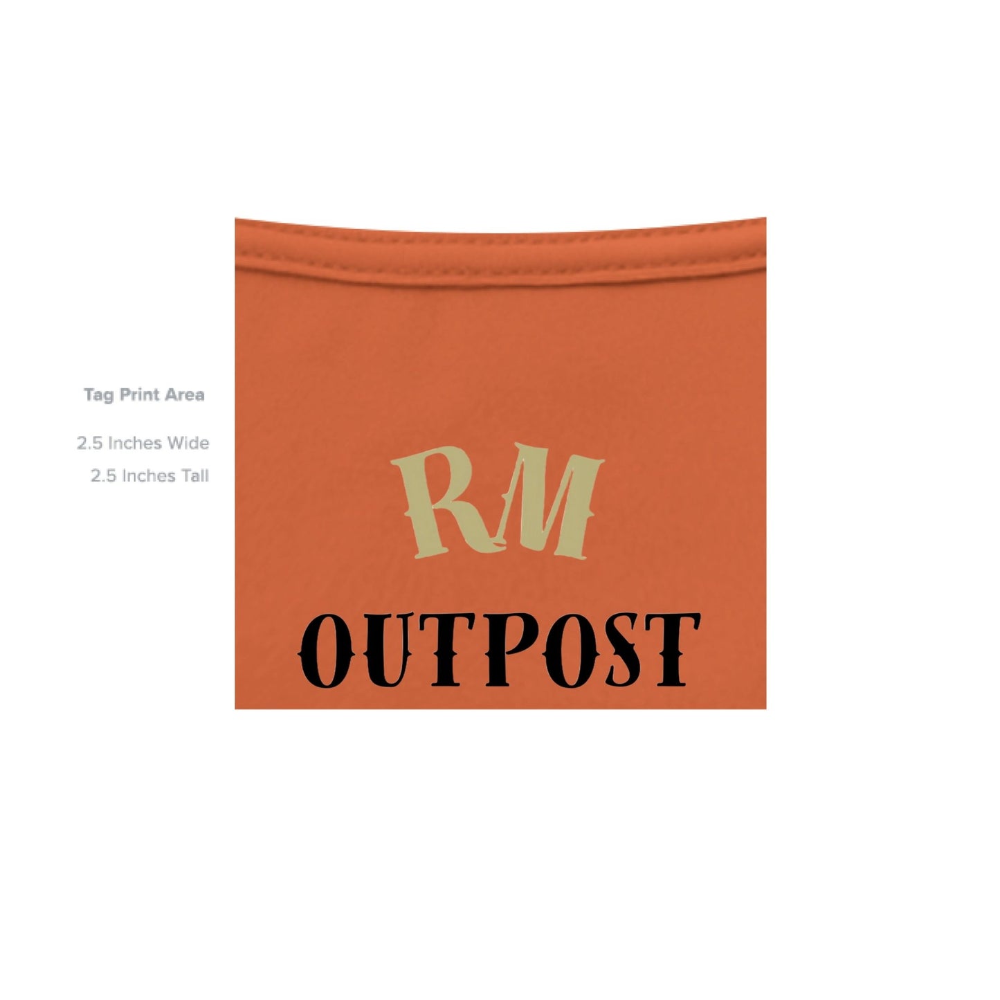 Soul Hunter – Grim Reaper Glow Tee | Gothic Streetwear by RM Outpost – ORANGE T-Shirt for Apparel (21 view)