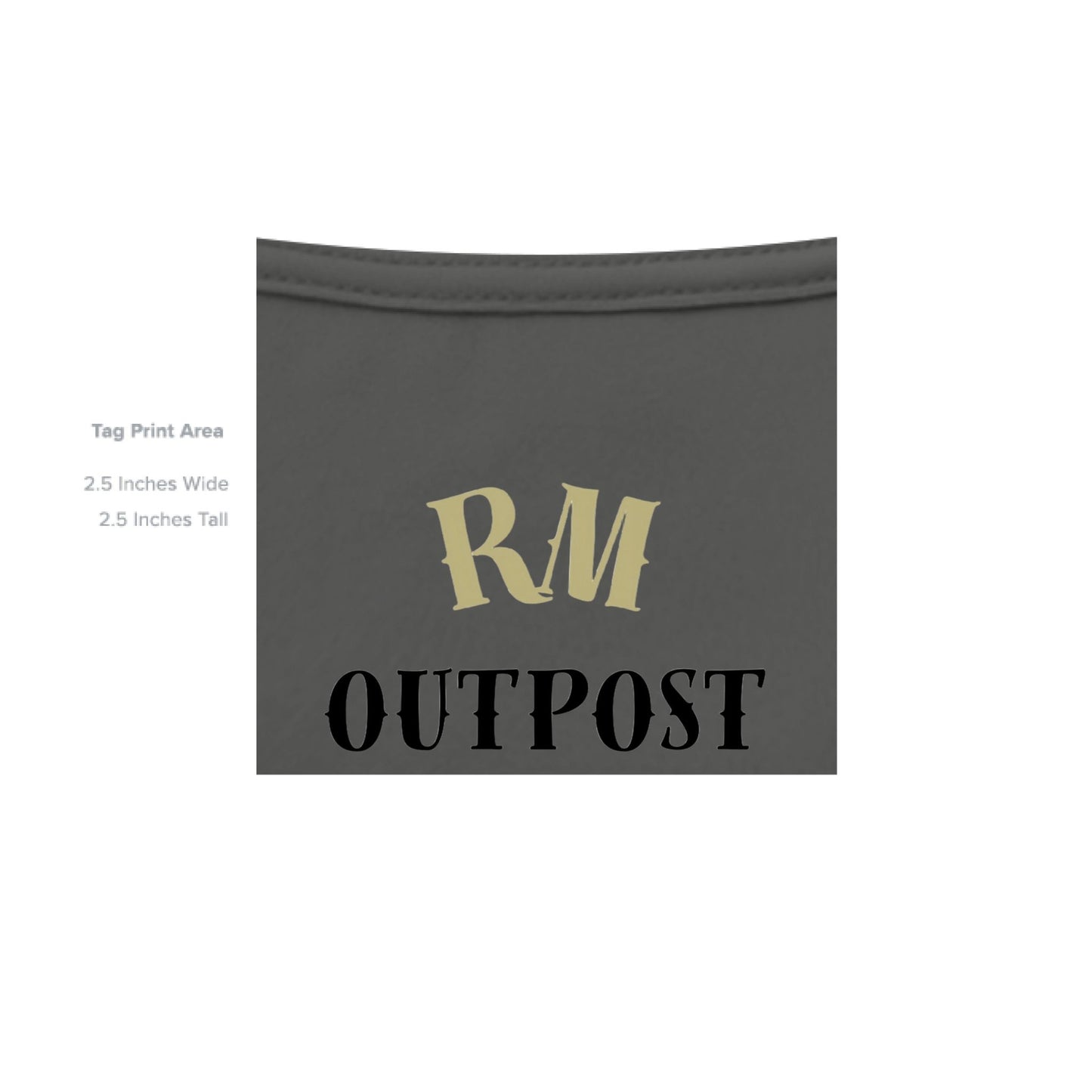 Soul Hunter – Grim Reaper Glow Tee | Gothic Streetwear by RM Outpost – CHARCOAL T-Shirt for Apparel (18 view)