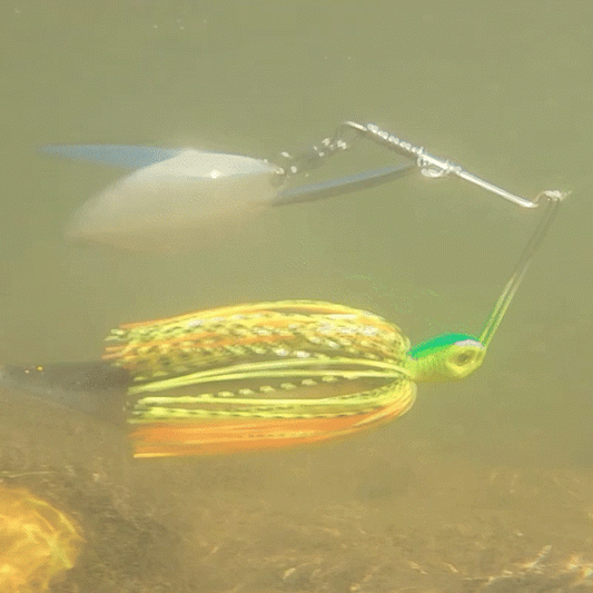 Reaction Tackle Lead Double Willow Blade Spinnerbait Jigs (3-Pack) - New - RM Outpost