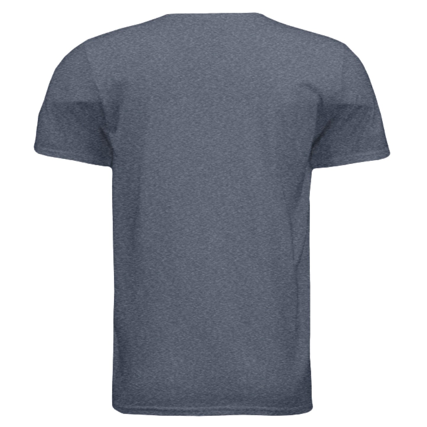 Tennessee Guitar Flag Tee – Southern Sound & State Pride | RM Outpost Apparel – Heather Navy T-Shirt for American Flag (2 view)