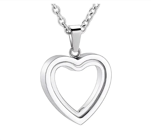 Peach - Heart - Multi - Color - Memorial - Locket | Shop Sbrtn Homes – Silver Jewelry for cherished (10 view)