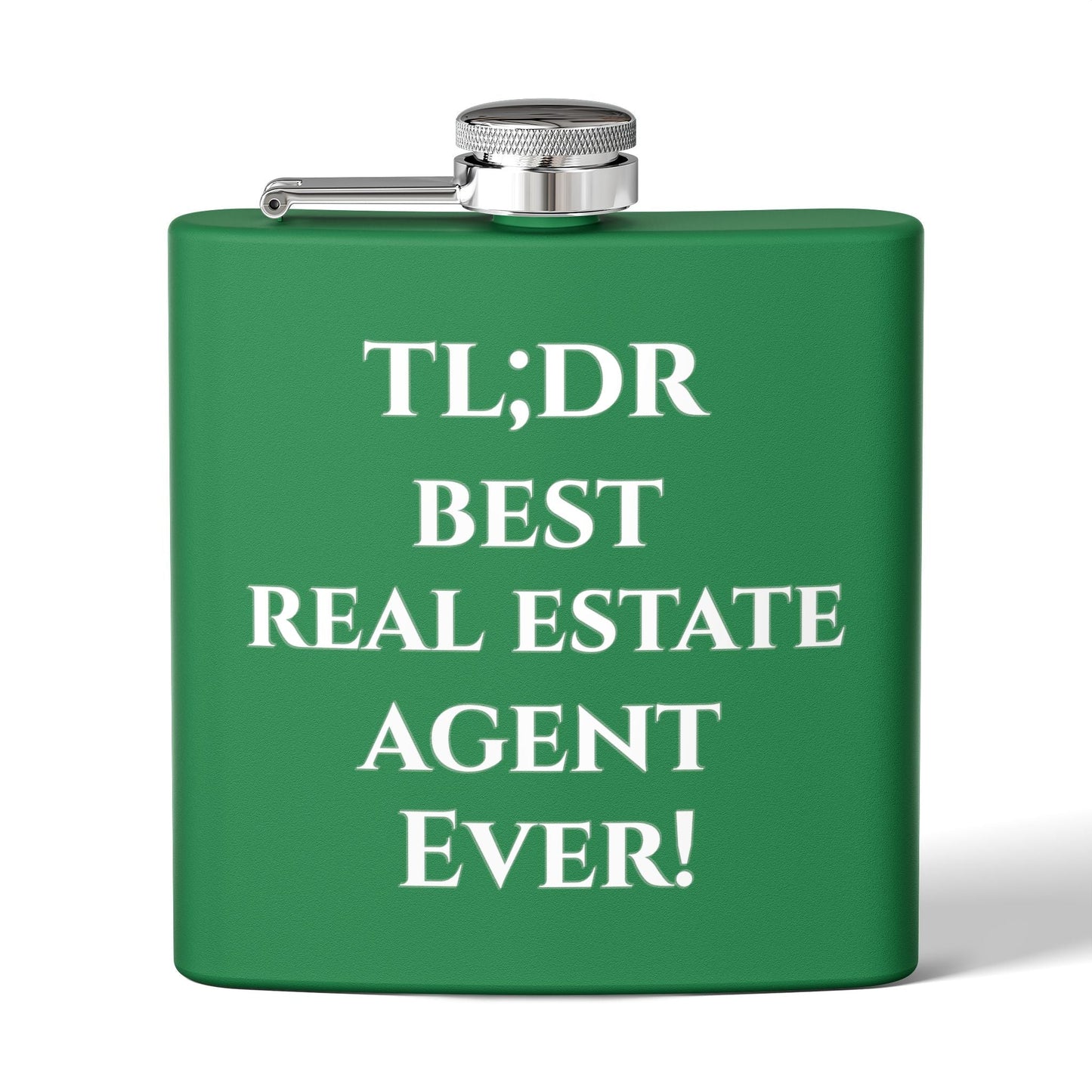 TL;DR Flask – Best Real Estate Agent Ever Edition – 6oz Mug for Birthday Gift Idea (10 view)
