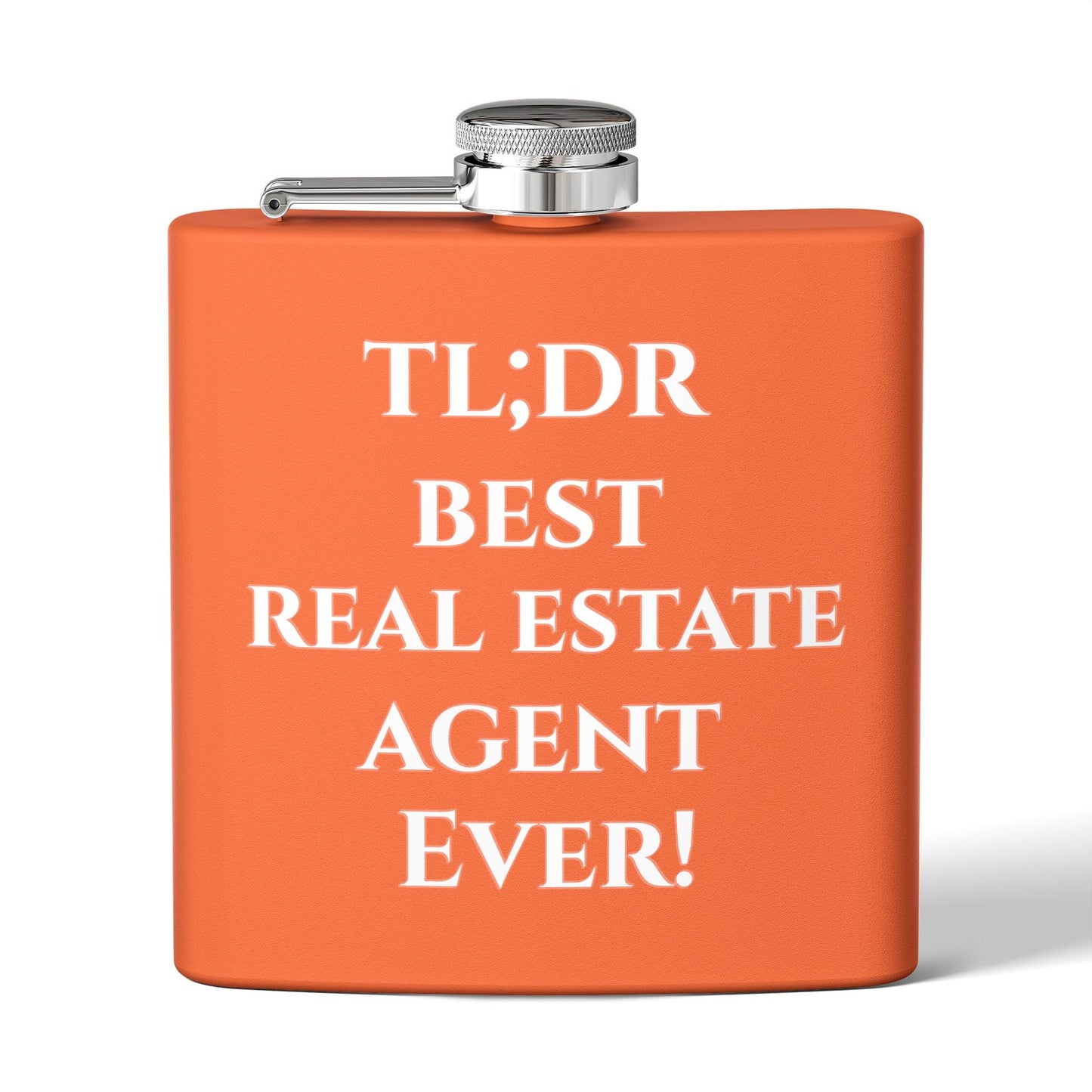 TL;DR Flask – Best Real Estate Agent Ever Edition – 6oz Mug for Birthday Gift Idea (6 view)