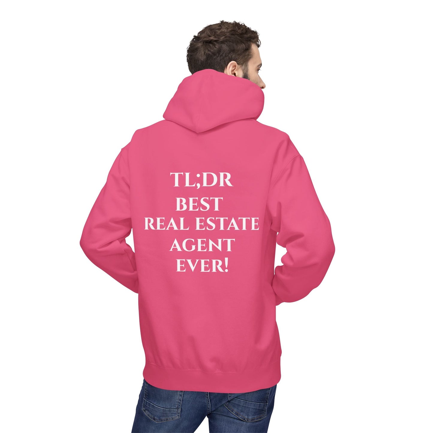 TL;DR Real Estate Agent Hoodie – Humble Brag, Heavy Flex – S Hoodie for casual wear (34 view)