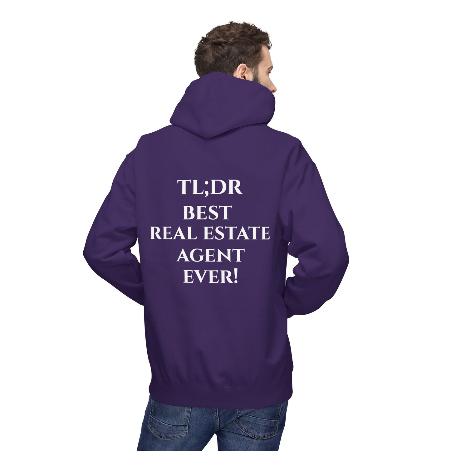 TL;DR Real Estate Agent Hoodie – Humble Brag, Heavy Flex – S Hoodie for casual wear (29 view)