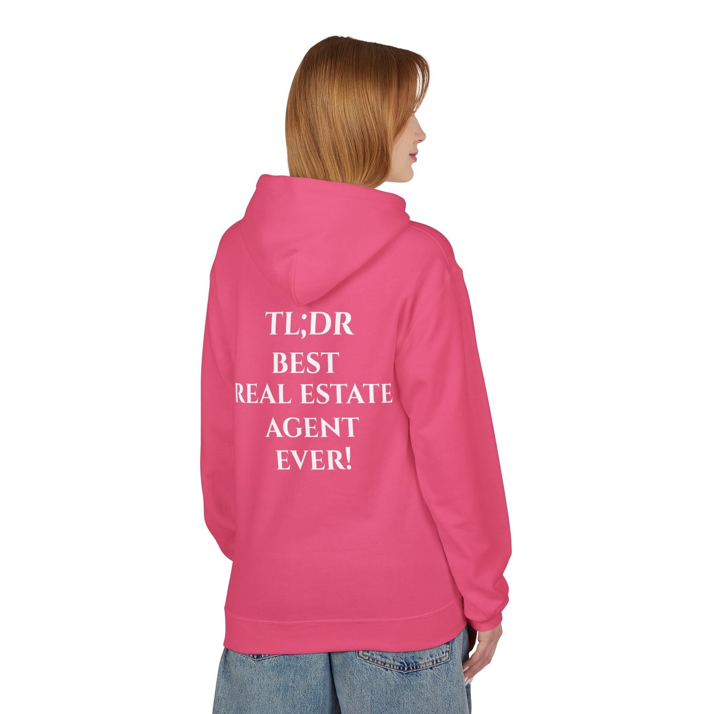 TL;DR Real Estate Agent Hoodie – Humble Brag, Heavy Flex – S Hoodie for casual wear (33 view)