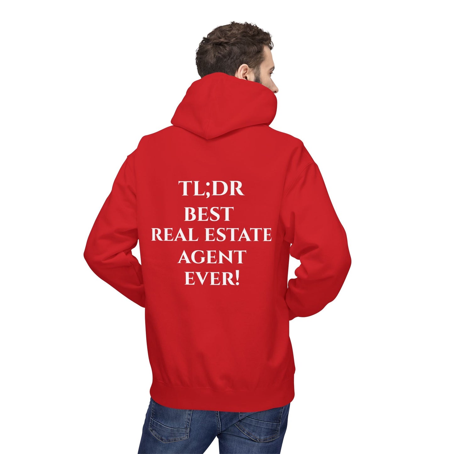 TL;DR Real Estate Agent Hoodie – Humble Brag, Heavy Flex – S Hoodie for casual wear (39 view)