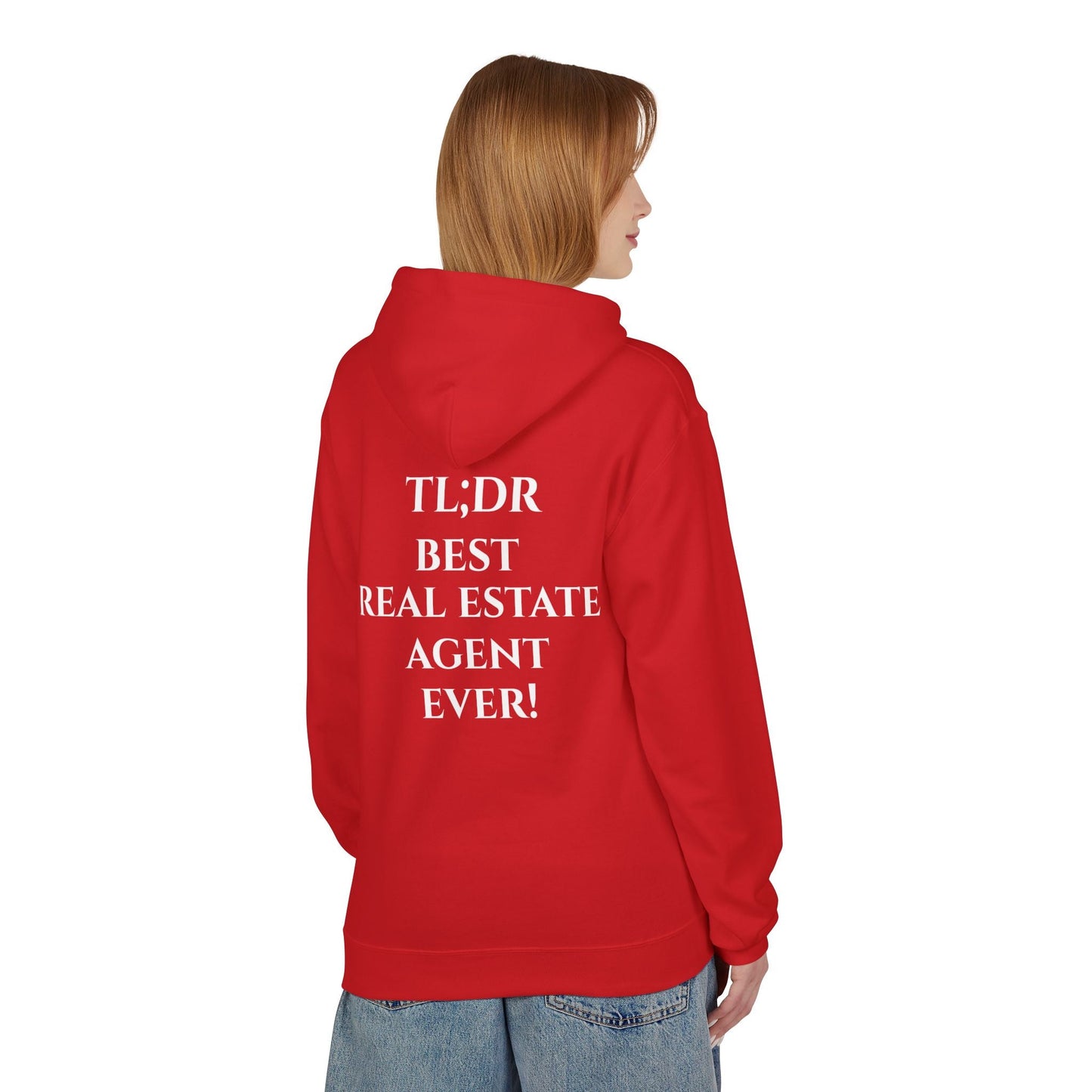TL;DR Real Estate Agent Hoodie – Humble Brag, Heavy Flex – S Hoodie for casual wear (38 view)