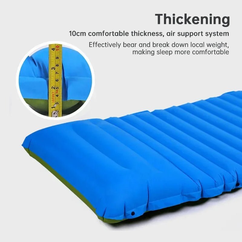 Ultralight Camping Sleeping Pad – Self - Inflating, Built - In Pump | Backpacking & Travel – Red Camping Gear for backpacking gear (9 view)