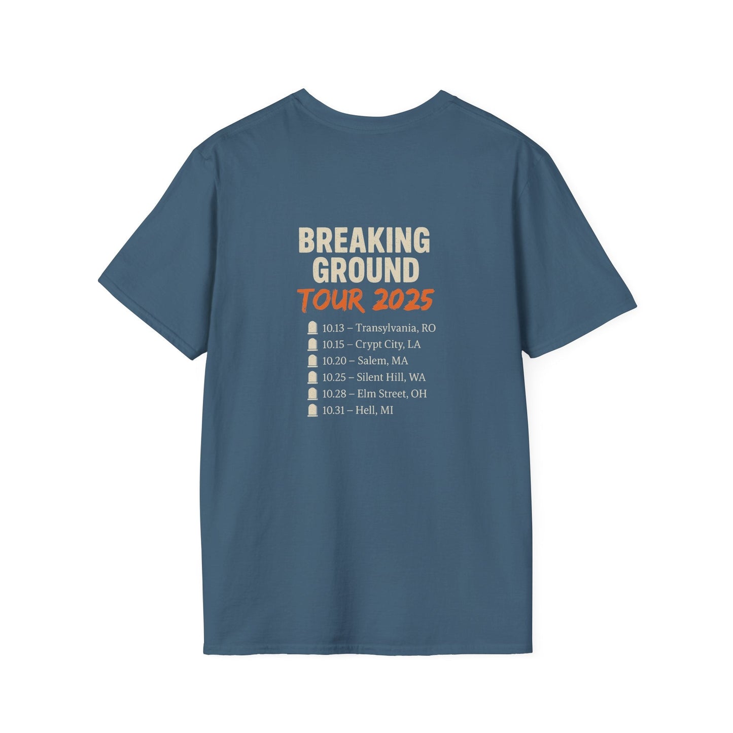 Undead Heads Tour T-Shirt – Vintage Zombie Band Tee for Rock Fans & Halloween Rebels | Lizard Designs – S T-Shirt for Concert Gift (23 view)