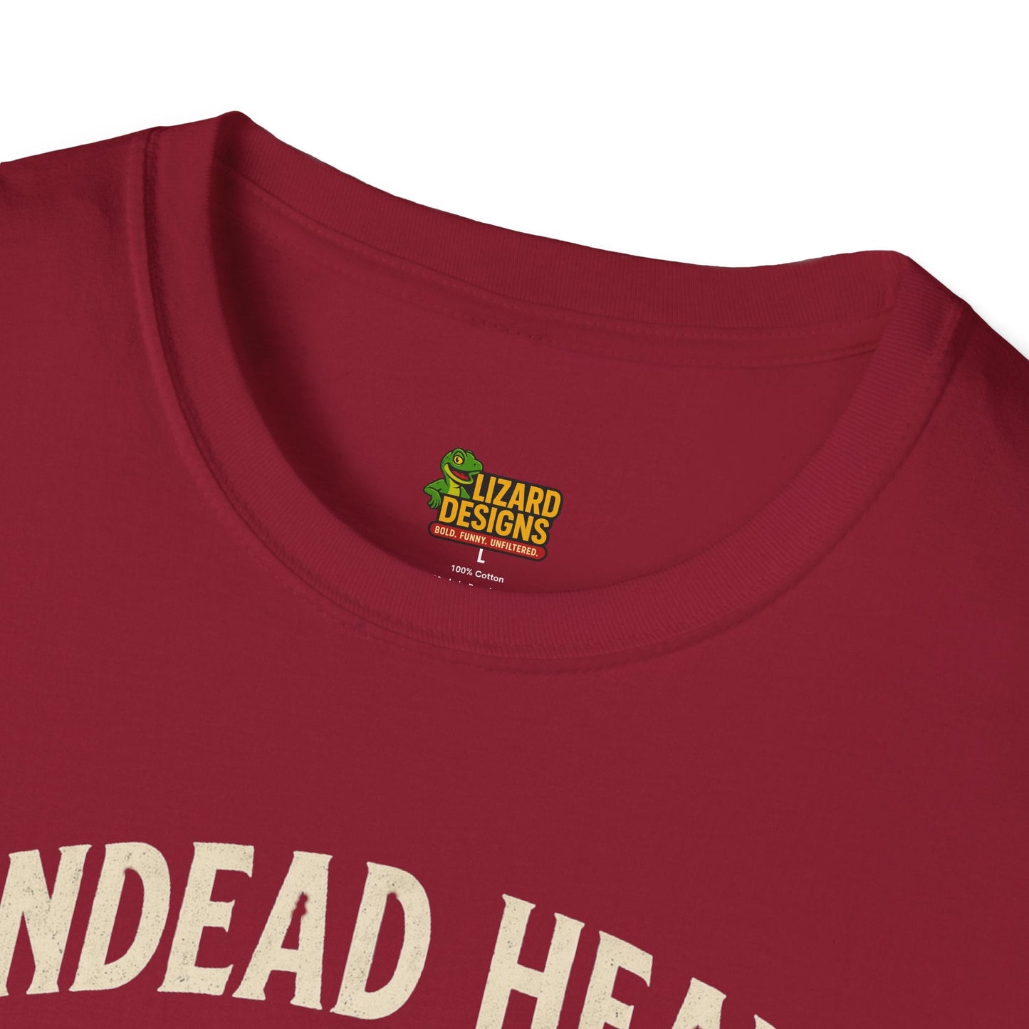 Undead Heads Tour T-Shirt – Vintage Zombie Band Tee for Rock Fans & Halloween Rebels | Lizard Designs – S T-Shirt for Concert Gift (51 view)