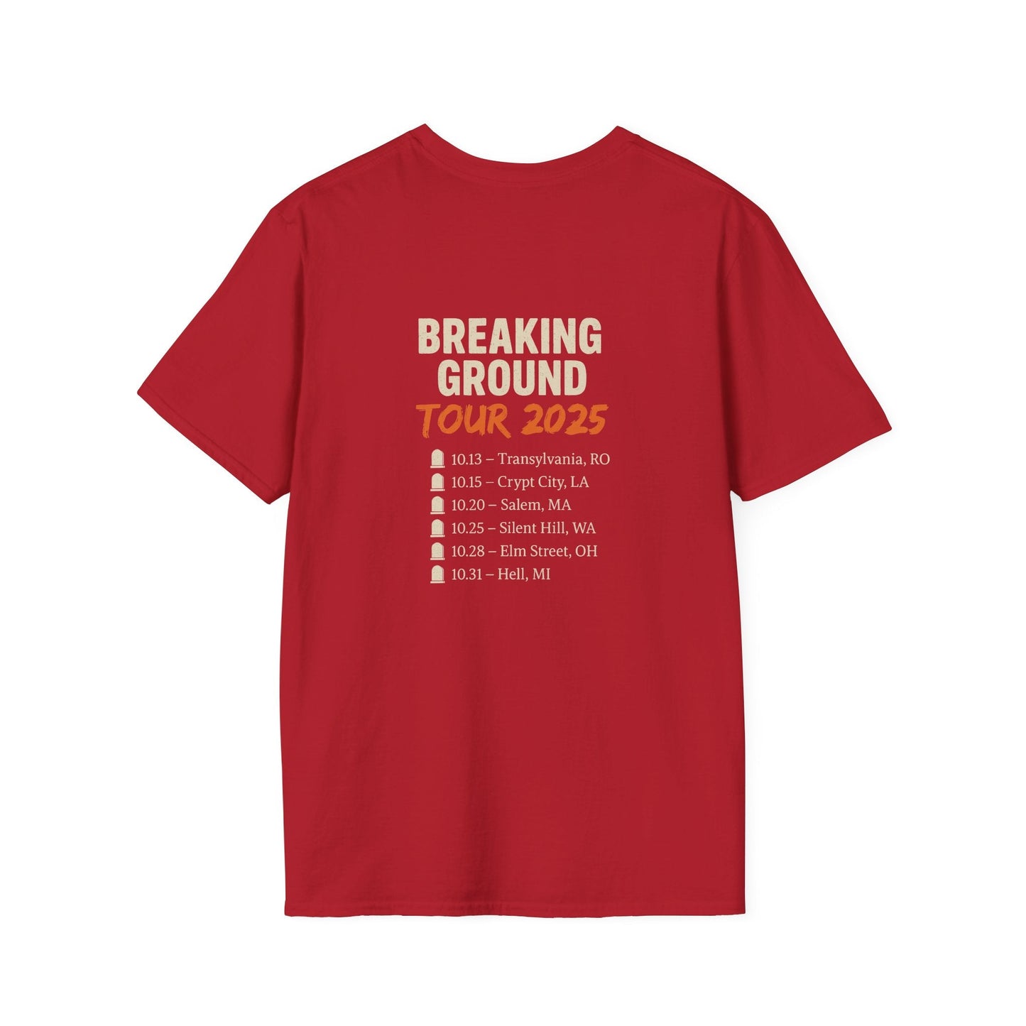 Undead Heads Tour T-Shirt – Vintage Zombie Band Tee for Rock Fans & Halloween Rebels | Lizard Designs – S T-Shirt for Concert Gift (47 view)