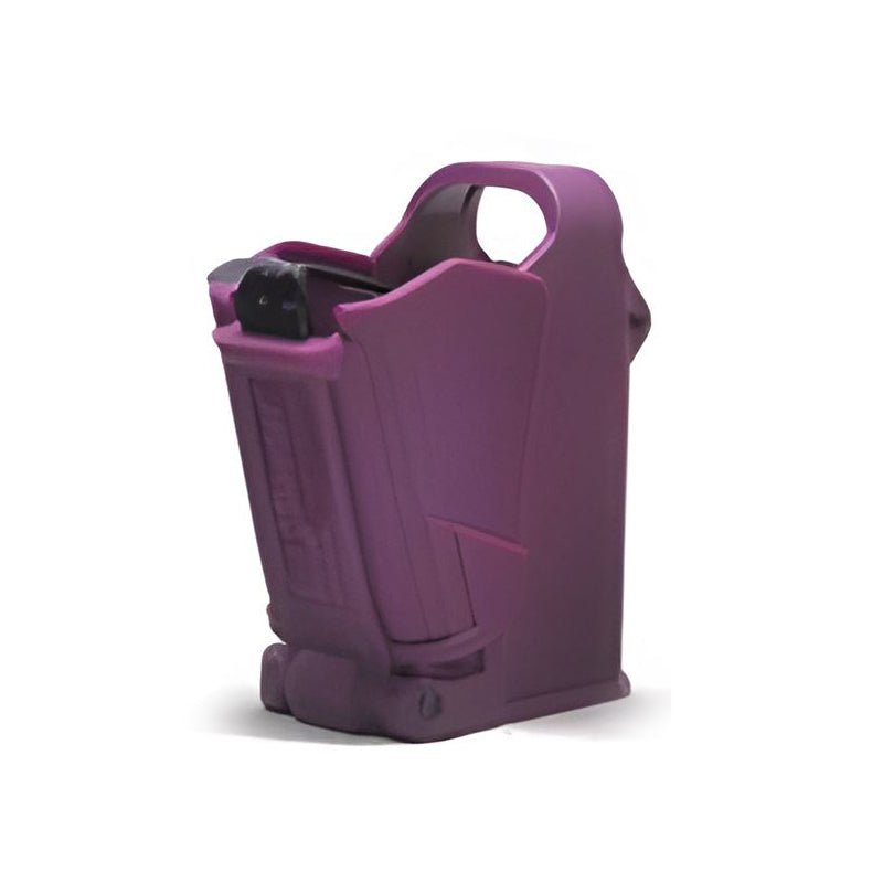 Universal 9mm & .45 ACP Magazine Loader — Rapid Hand Loader | RM Outpost – purple Tactical Gear for .45 ACP (3 view)