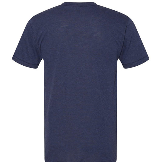 UNSUBSCRIBE Tee – Delete the Drama | Retro Terminal Humor Shirt – TRI INDIGO T-Shirt for Apparel (2 view)