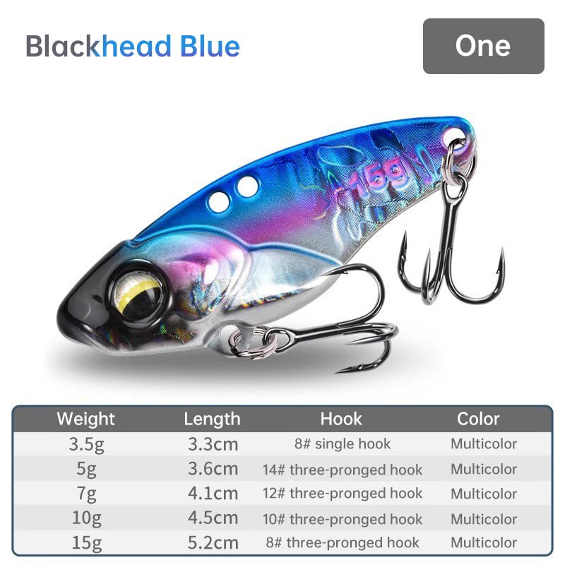 VIB Fishing Lure – 3.5g–15g Rattling Iron Jig | Long - Cast Hard Lure for Bass, Trout & Predatory Fish – 05 Fishing Gear for ExtendedShip (8 view)