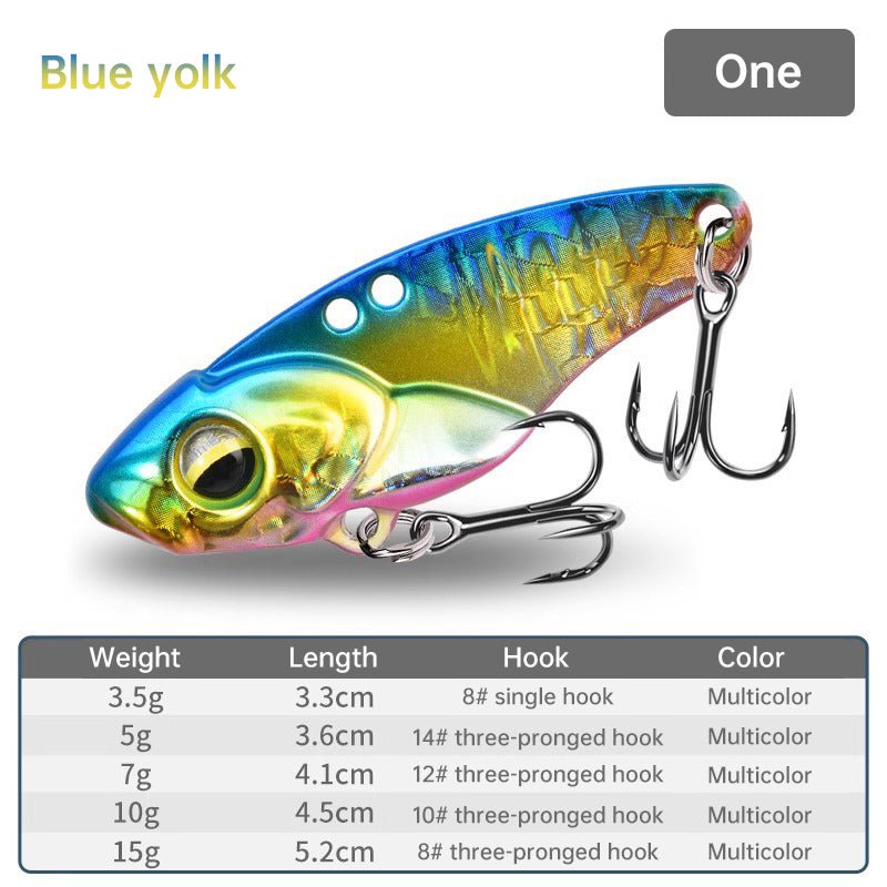 VIB Fishing Lure – 3.5g–15g Rattling Iron Jig | Long - Cast Hard Lure for Bass, Trout & Predatory Fish – 09 Fishing Gear for ExtendedShip (4 view)
