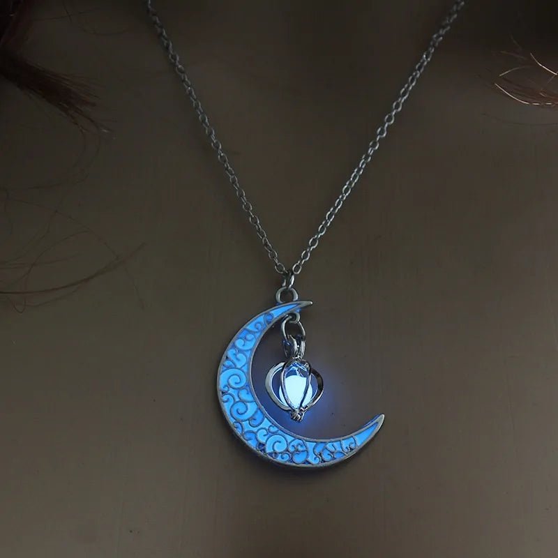 Moon-Glowing-Necklace | Shop Sbrtn Homes – Jewelry by SbrTnHomes
