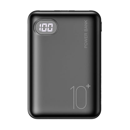 10,000mAh Power Bank – Dual USB Fast Charge with Digital Display | Portable Charger – Black Accessories for 10000mAh (1 view)