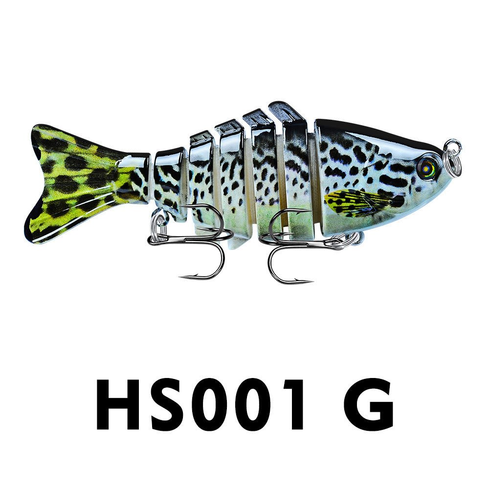 10cm Multi - Jointed Swimbait, 7 - Section 15.5g Hard Bait (Dives 1.5–3m) – G Fishing Gear for 10cm (8 view)