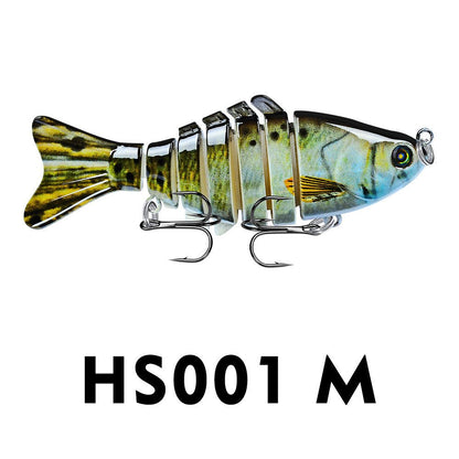 10cm Multi - Jointed Swimbait, 7 - Section 15.5g Hard Bait (Dives 1.5–3m) – M Fishing Gear for 10cm (11 view)