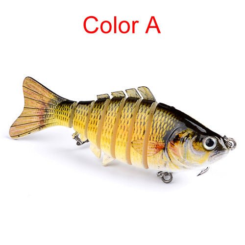 10cm Multi - Jointed Swimbait, 7 - Section 15.5g Hard Bait (Dives 1.5–3m) – A Fishing Gear for 10cm (3 view)