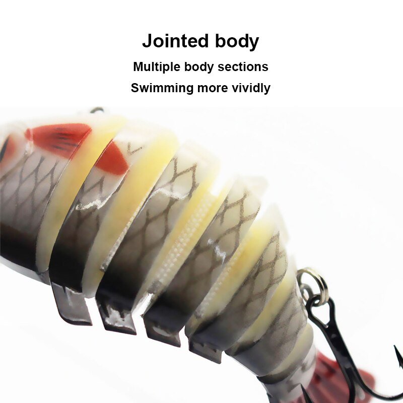 10cm Sinking Swimbait 15.7g (7 - Section, Hard Bait) – 01 Fishing Gear for 10cm (5 view)