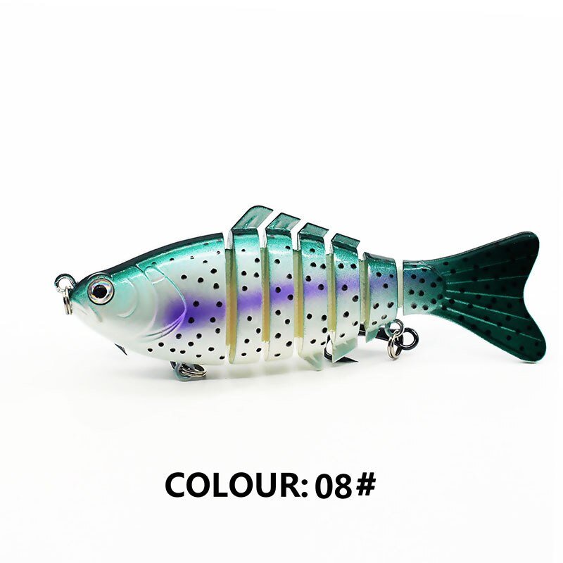 10cm Sinking Swimbait 15.7g (7 - Section, Hard Bait) – 08 Fishing Gear for 10cm (14 view)