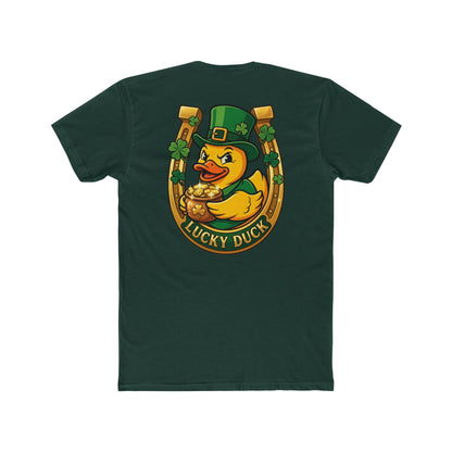 Lucky Duck St. Patrick's Day T-Shirt Printify