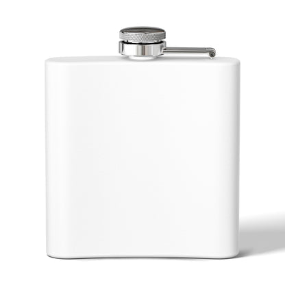 Hunting-Themed Stainless Steel Flask - "Hunt Fish Chill"