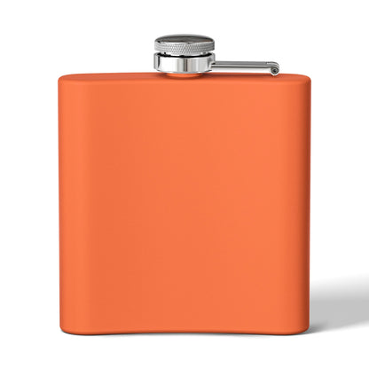 Hunting-Themed Stainless Steel Flask - "Hunt Fish Chill"