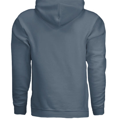 1776 Outpost – Vintage American Patriot Hoodie | Outdoor & Freedom Apparel – Indigo Blue Hoodie for 1776 (7 view)