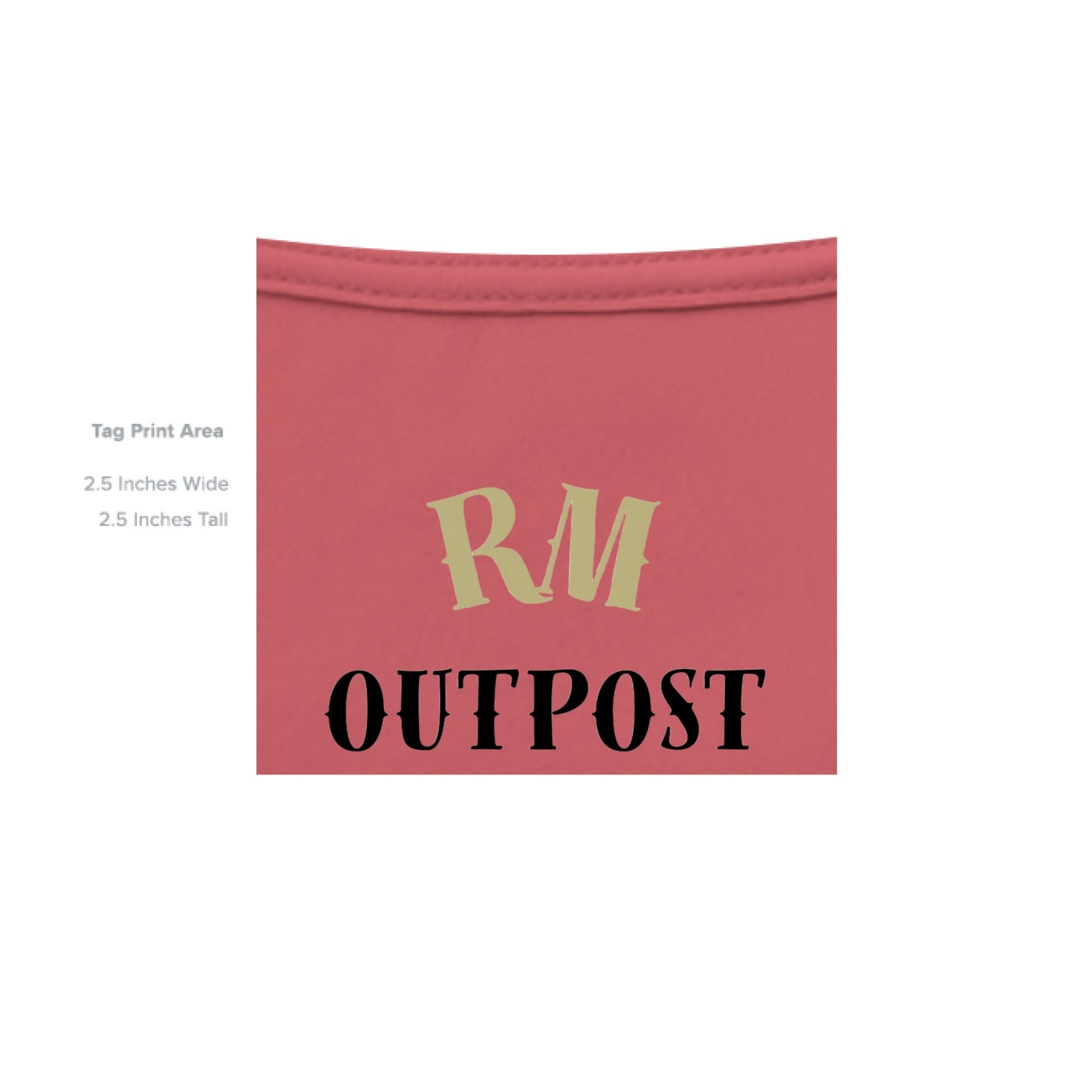 1776 Outpost – Vintage American Patriot Tee | Outdoor & Freedom Apparel – Red Frost T-Shirt for 1776 (7 view)