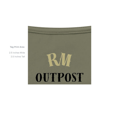 1776 Outpost – Vintage American Patriot Tee | Outdoor & Freedom Apparel – Military Grn F T-Shirt for 1776 (16 view)