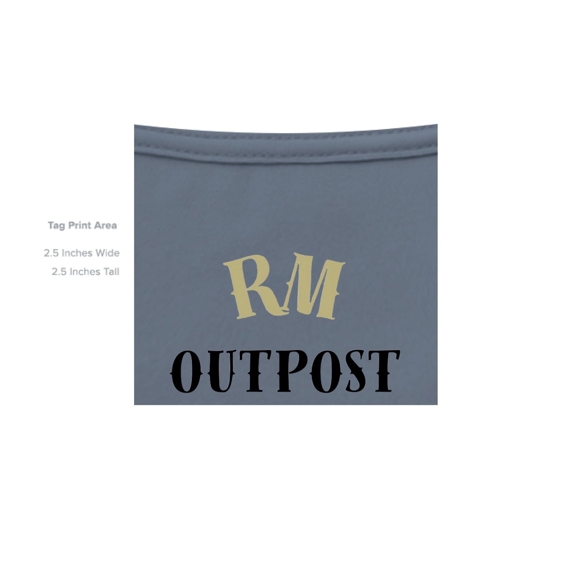 1776 Outpost – Vintage American Patriot Tee | Outdoor & Freedom Apparel – Navy Frost T-Shirt for 1776 (13 view)