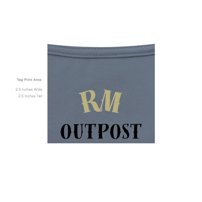 1776 Outpost – Vintage American Patriot Tee | Outdoor & Freedom Apparel – Navy Frost T-Shirt for 1776 (13 view)