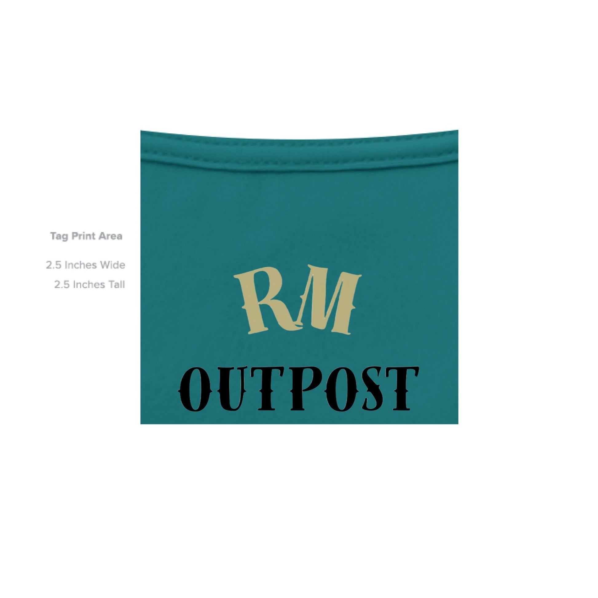 1776 Outpost – Vintage American Patriot Tee | Outdoor & Freedom Apparel – Hthrd Teal T-Shirt for 1776 (22 view)