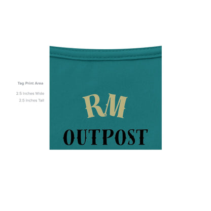 1776 Outpost – Vintage American Patriot Tee | Outdoor & Freedom Apparel – Hthrd Teal T-Shirt for 1776 (22 view)