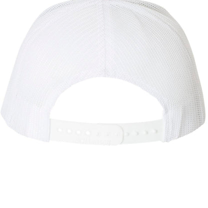 1776 Outpost – Vintage American Patriot Trucker Hat | Outdoor & Freedom Apparel – Navy/ White/ Red Hats for 1776 (5 view)