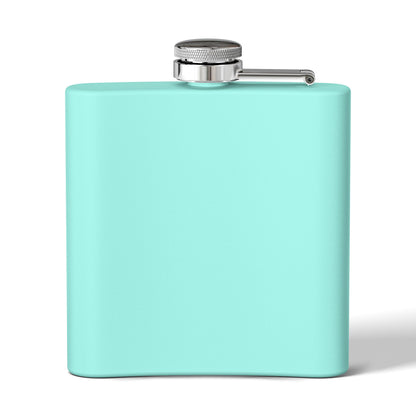 Hunting-Themed Stainless Steel Flask - "Hunt Fish Chill"