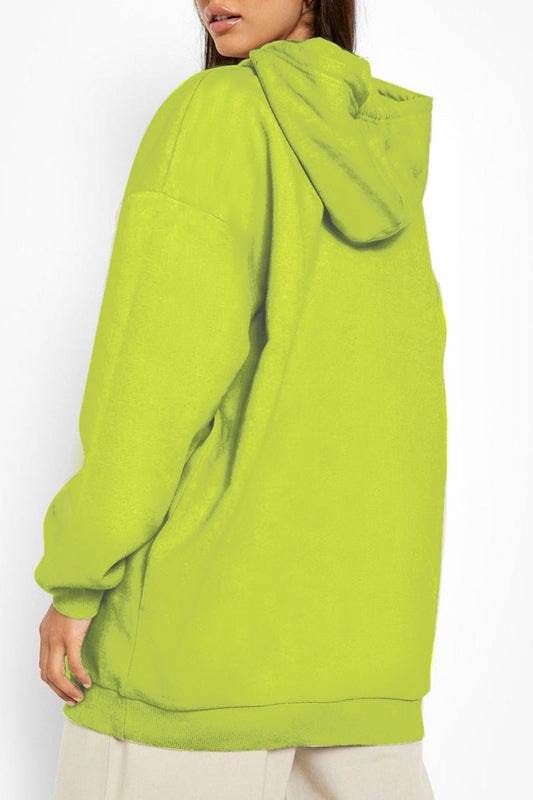 Simply Love Full Size STAY WILD Graphic Hoodie – Lime Hoodies for Shopify Collective (2 view)