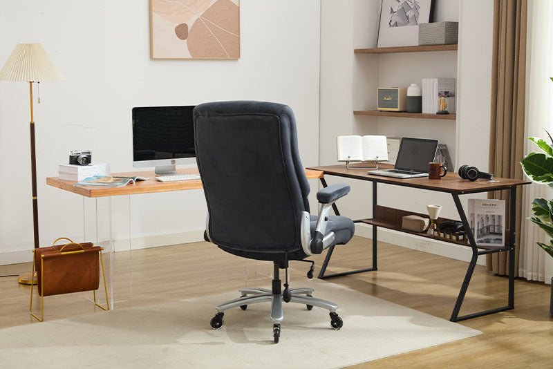 Big & Tall Office Chair – 500lbs Capacity with Ergonomic Support | Home & Executive Office Seating – by SbrTnHomes