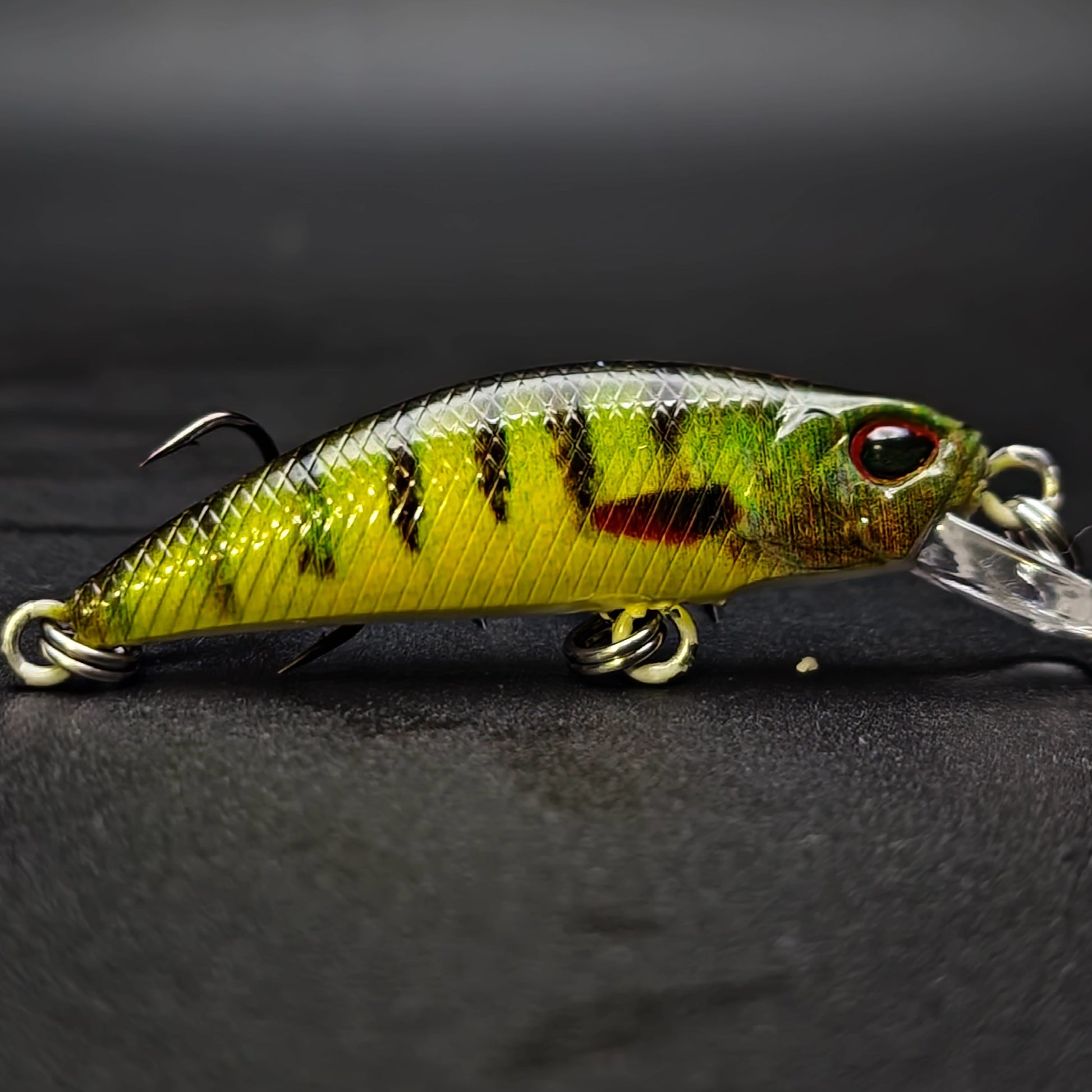 The MOON Shiner – 1.4" Sinking Jerkbait for Creek & River Fishing - RM Outpost