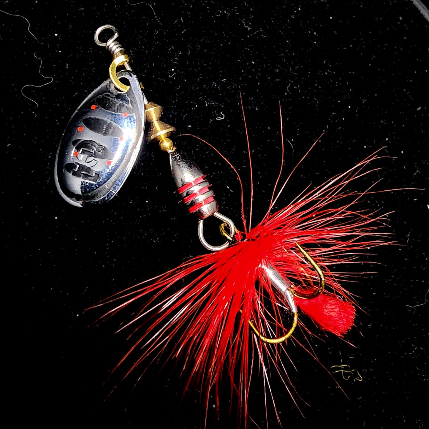 1/8oz Tungsten Inline Spinner "The Spin-N-Grin" - RM Outpost