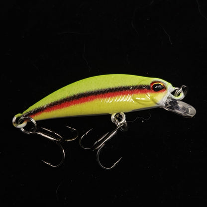 The MOON Shiner – 1.4" Sinking Jerkbait for Creek & River Fishing - RM Outpost