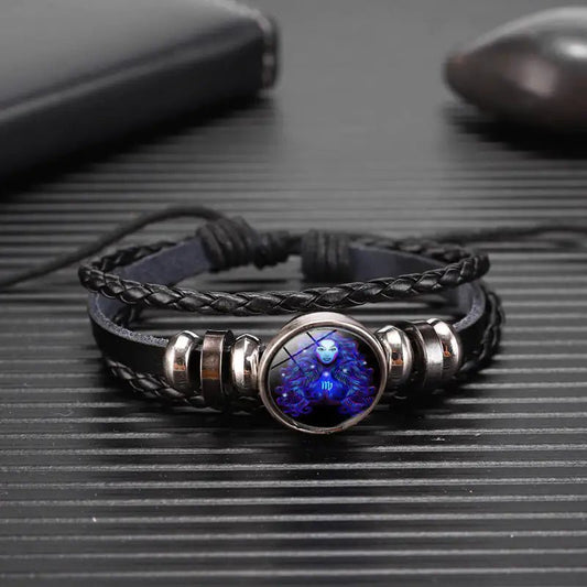 Zodiac Constellation Bracelet Braided Design Bracelet For – Jewelry by SbrTnHomes