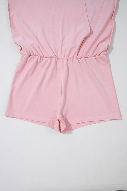 Mineral Wash Cotton Tank Top and Slit Skort Set – Blush Pink for Shopify Collective (12 view)