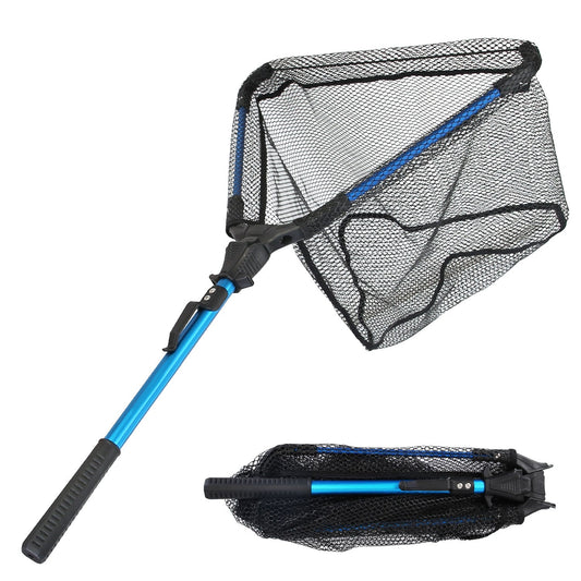 1Pc Foldable Fishing Net With Aluminum Alloy Rod RM Outpost