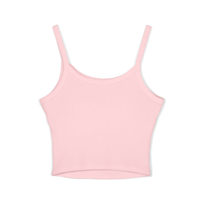 Pink tank top on a white background